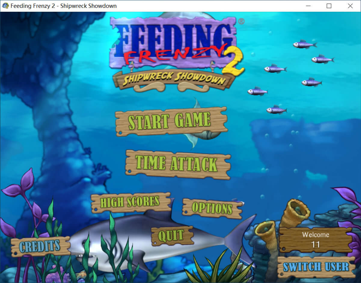 吞食鱼2经典版（小游戏）